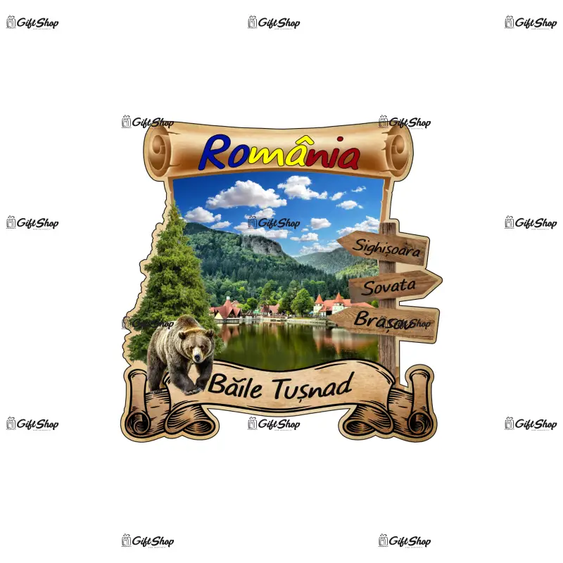 Baile tusnad, romania, magnet papirus, model mgs 215